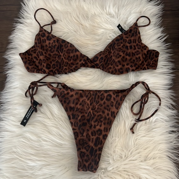 Ark Swimwear micro bikini set XL top M bottom BRAND NEW - Picture 3 of 4